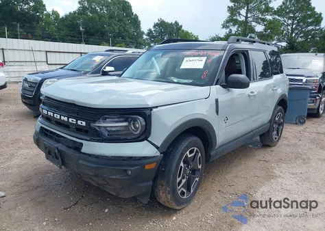 2022 Ford Bronco Sport Outer Banks z USA, uszkodzony, nr VIN 3FMCR9C6XNRE01128